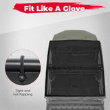 Kemimoto '17-'24 Polaris Ranger 1000 Crew UTV Soft Top Window Net Mesh