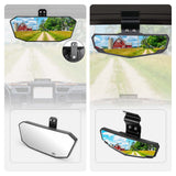 Kemimoto '17-'24 Polaris Ranger XP 1000 Upgraded Rear View Mirror