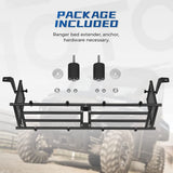 Kemimoto '17-'24 Polaris Ranger XP 1000 UTV Tailgate Extender