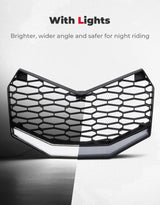 Kemimoto '17-'25 Can-Am Maverick X3 Front Bumper Mesh Grill