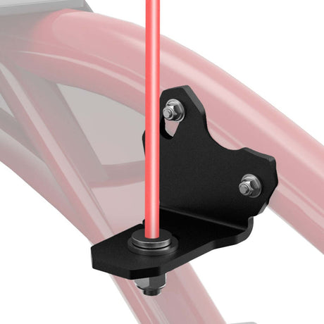 Kemimoto '17-'25 Can-Am Maverick X3 Adjustable Whip Light Flag Mount - 2 Pcs