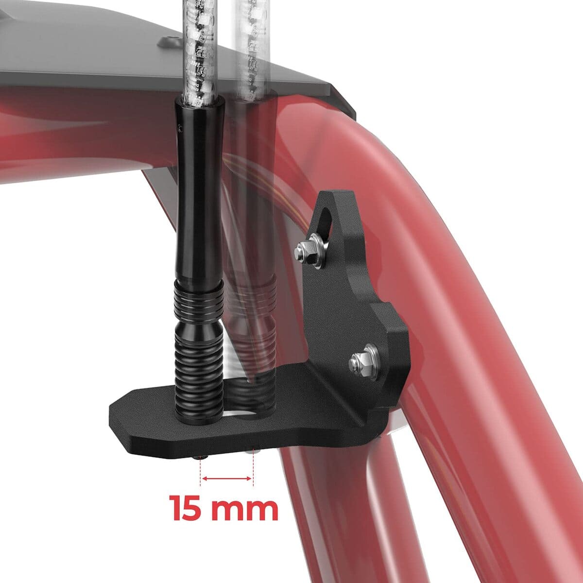 Kemimoto '17-'25 Can-Am Maverick X3 Adjustable Whip Light Flag Mount - 2 Pcs