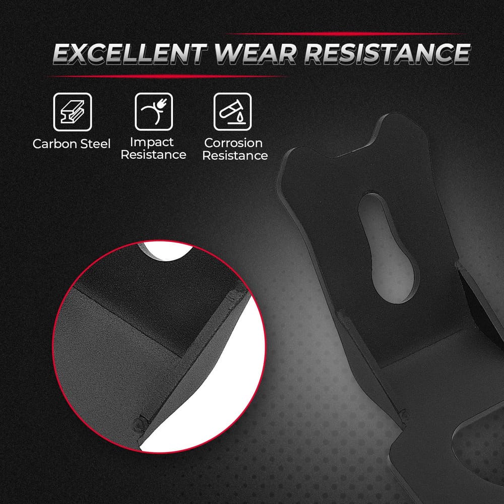 Kemimoto '17-'25 Can-Am Maverick X3 Tie Down Brackets Hooks - 4 Pcs