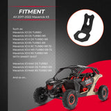 Kemimoto '17-'25 Can-Am Maverick X3 Tie Down Brackets Hooks - 4 Pcs