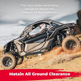 Kemimoto '17-'25 Can-Am Maverick X3 Nerf Bars Rock Sliders