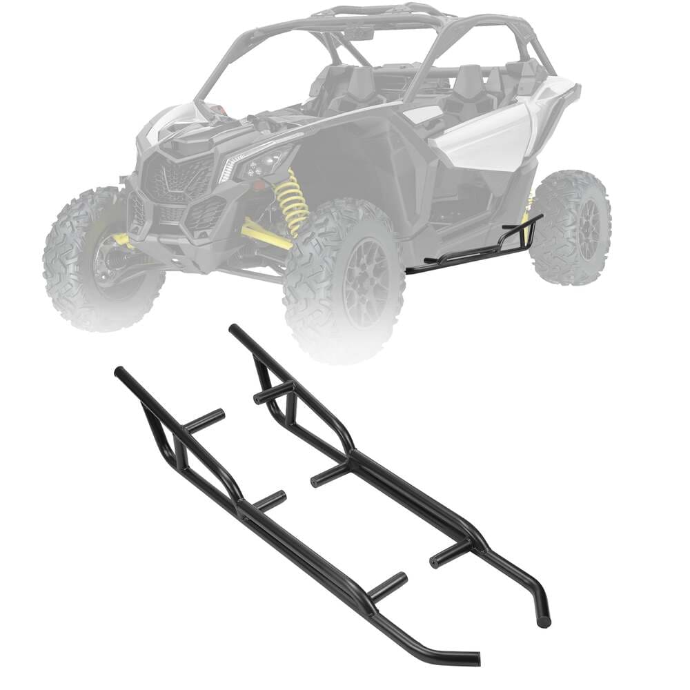 Kemimoto '17-'25 Can-Am Maverick X3 Nerf Bars Rock Sliders