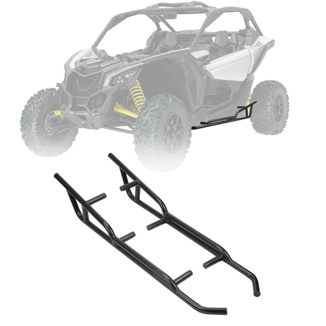 Kemimoto '17-'25 Can-Am Maverick X3 Nerf Bars Rock Sliders
