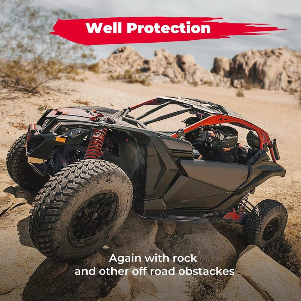 Kemimoto '17-'25 Can-Am Maverick X3 Nerf Bars Rock Sliders