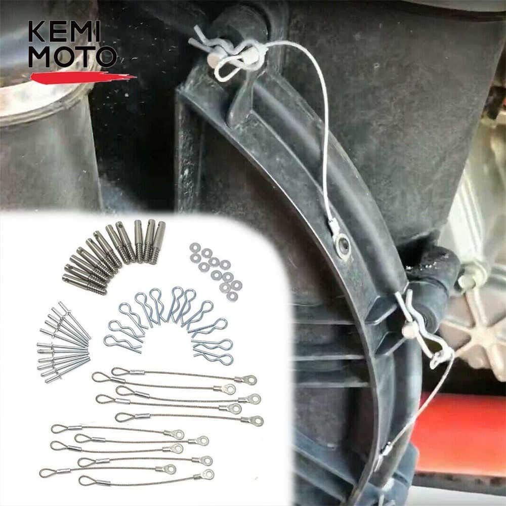 Kemimoto '17-'25 Can-Am Maverick X3 Quick-Release Clutch Cover Pins