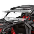 Kemimoto '17-'25 Can-Am Maverick X3 Scratch Resistant PC Flip Windshield