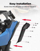 Kemimoto '17-'25 Can-Am Maverick X3 Fender Flares