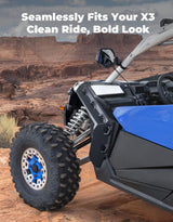 Kemimoto '17-'25 Can-Am Maverick X3 Fender Flares