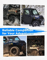 Kemimoto '17-'25 Polaris Ranger Crew XP 1000 Fender Flares - 1 Pair