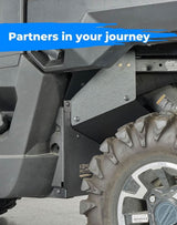 Kemimoto '17-'25 Polaris Ranger Crew XP 1000 Fender Flares - 1 Pair
