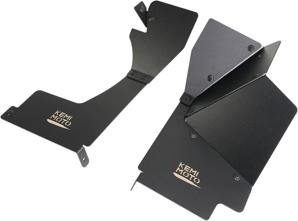 Kemimoto '17-'25 Polaris Ranger Crew XP 1000 Fender Flares - 1 Pair