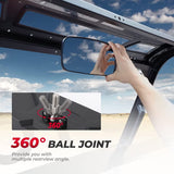 Kemimoto '17-'25 Polaris Ranger XP 1000 UTV Rear View Mirror