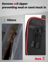 Kemimoto '17+ Can-Am Maverick X3 Flip Windshield & Door Bags