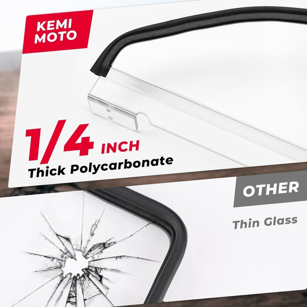 Kemimoto '17+ Can-Am Maverick X3 Flip Windshield & Soft Cab Enclosures