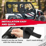 Kemimoto '18-'20 Yamaha Wolverine X4/SE Upper Doors Soft Cab Enclosure