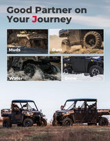 Kemimoto '18-'24 Polaris Ranger XP 1000/Crew Fender Flares 1 Pair