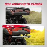 Kemimoto '18-'24 Polaris Ranger XP 1000/Crew Rear Brushguard Bumper