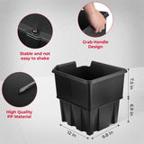 Kemimoto '18-'24 Polaris Ranger XP 1000 / Crew Under Seat Storage Box