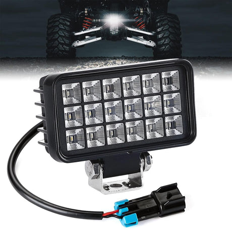 Kemimoto '18-'24 Polaris Ranger XP 1000 Upgraded Backup Light w/ Switch