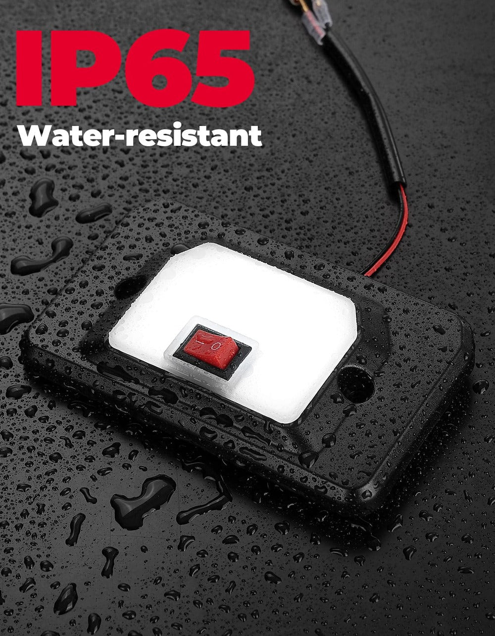 Kemimoto '18-'24 Polaris Ranger XP 1000 UTV Dome Light