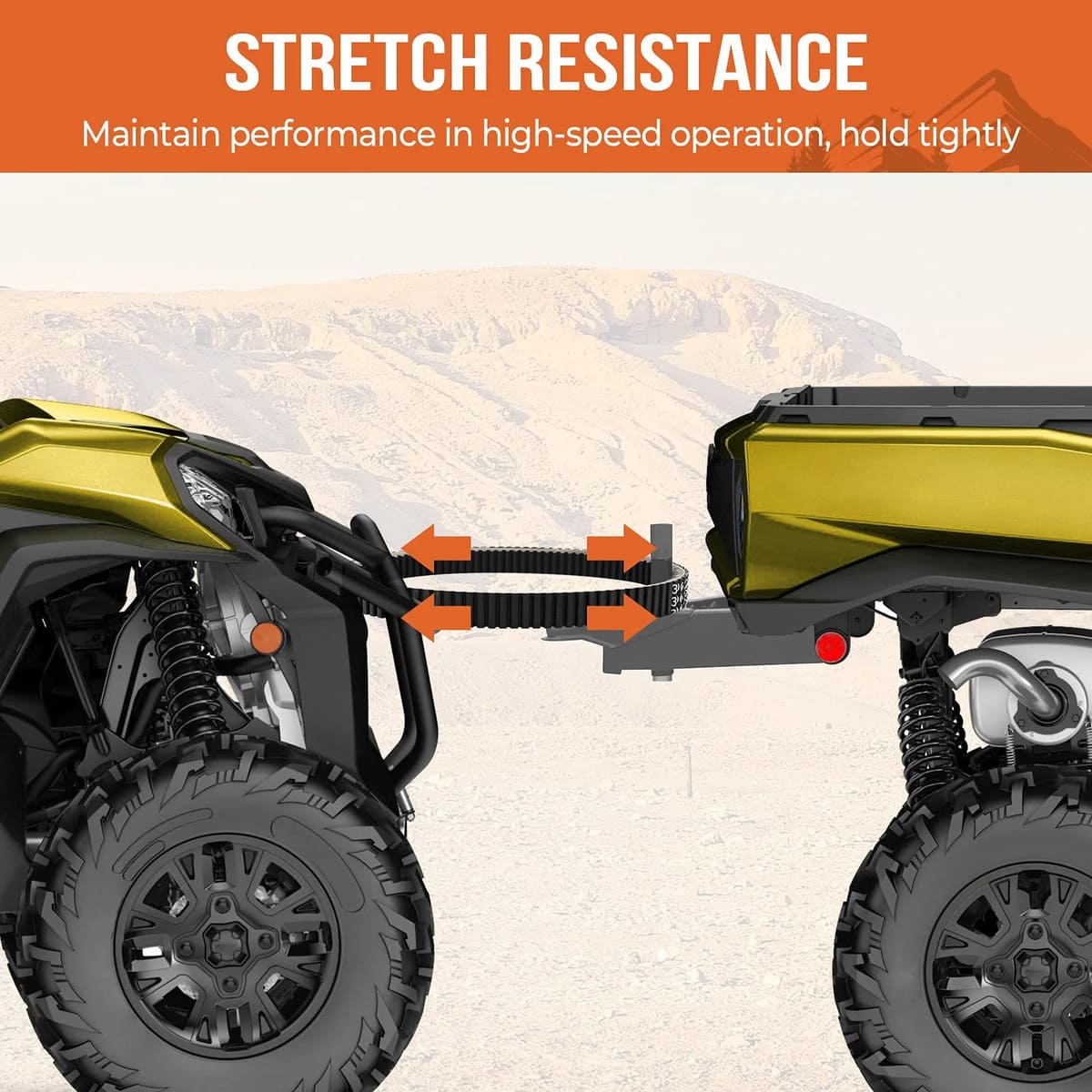 Kemimoto '18+ Can Am Maverick Trail 800 CVT Drive Belt