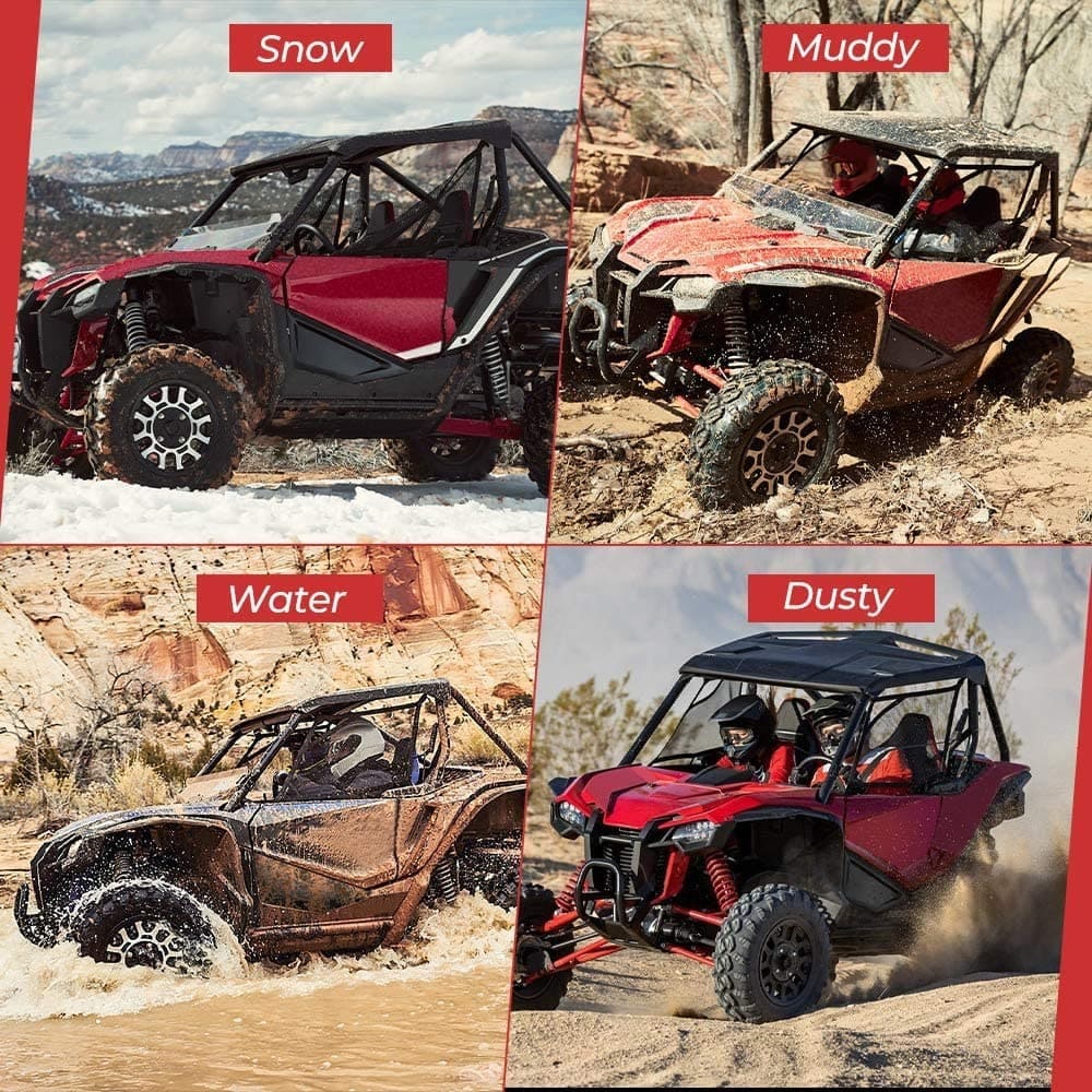 Kemimoto '19-'22 Honda Talon 1000X 4 Lower 2 Door Panels Inserts