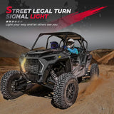 Kemimoto '19-'23 Polaris RZR XP 1000/Turbo RGB Turn Signal Lights