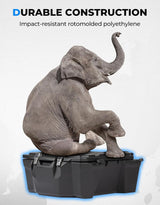 Kemimoto '19-'23 Polaris RZR XP 1000 100L UTV Rear Cargo Box