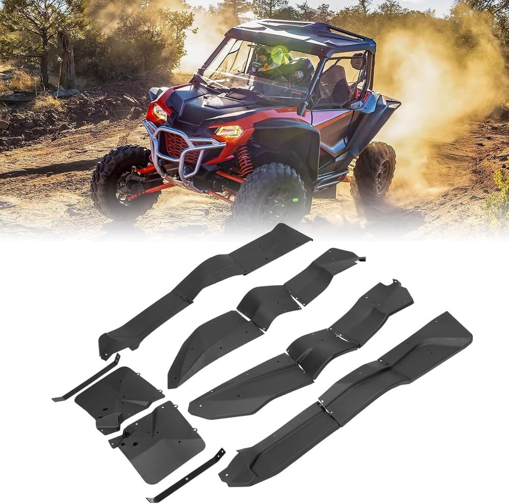 Kemimoto '19-'24 Honda Talon Wider Fender Flares Extensions