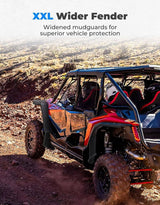 Kemimoto '19-'24 Honda Talon Wider Fender Flares Extensions