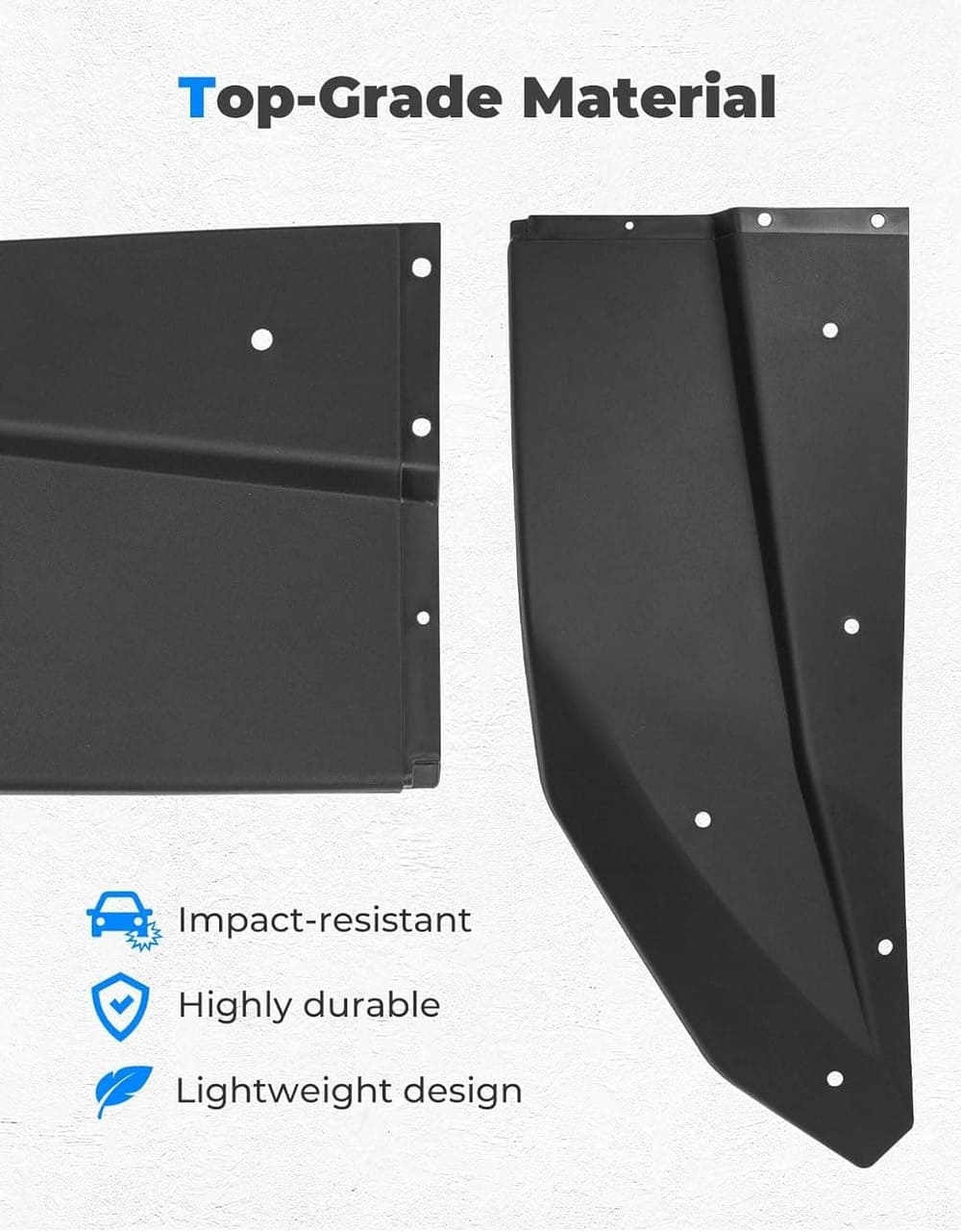 Kemimoto '19-'24 Honda Talon Wider Fender Flares Extensions