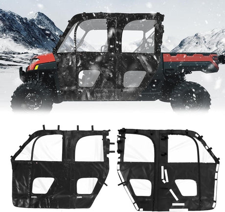 Kemimoto '19-'24 Polaris Ranger Crew XP 1000 UTV Cab Enclosure