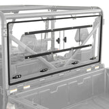 Kemimoto '19-'25 CF Moto UForce 1000 Airflow Sliding Vented Rear Windshield & Mirrors