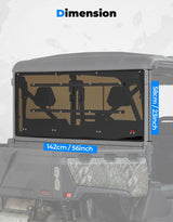 Kemimoto '19+ CFMoto UForce Vented Rear Tinted Windshield