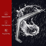 Kemimoto '19+ Polaris RZR XP 1000 UTV Front Turn Fang Light Set Fit