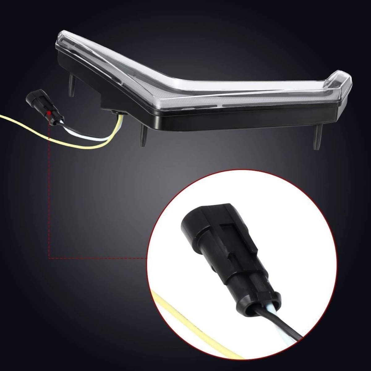 Kemimoto '19+ Polaris RZR XP 1000 UTV Front Turn Fang Light Set Fit