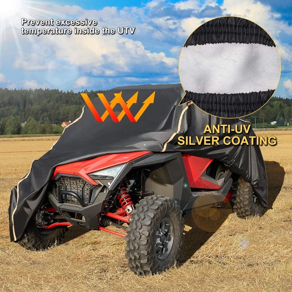 Kemimoto '20-'22 Polaris RZR PRO XP UTV Cover Heavy Waterproof