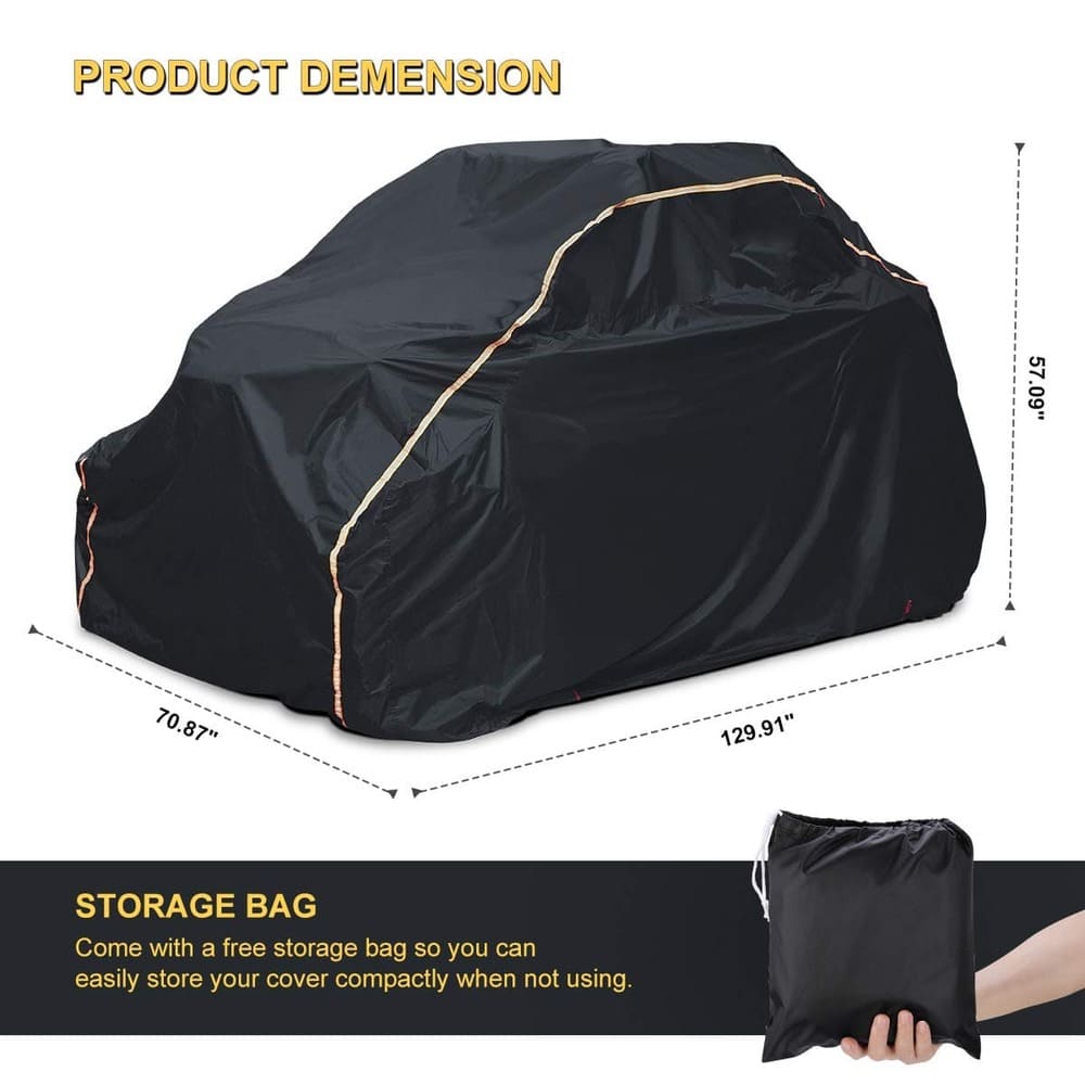 Kemimoto '20-'22 Polaris RZR PRO XP UTV Cover Heavy Waterproof