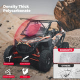 Kemimoto '20-'24 Polaris RZR PRO XP 3-in-1 Folding Half Windshield