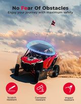 Kemimoto '20-'24 Polaris RZR PRO XP 4 Aluminum Roof