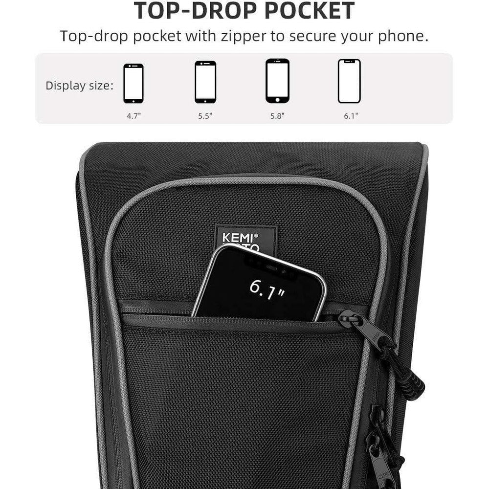 Kemimoto '20-'24 Polaris RZR PRO XP/4 Center Shoulder Bag