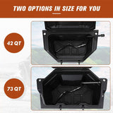 Kemimoto '20-'24 Polaris RZR Pro XP 73 QT Rear Storage Bed Box