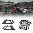 Kemimoto '20-'24 Polaris RZR Pro XP Soft Upper Doors & Front Mesh Grill With LED Light Bar