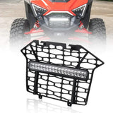 Kemimoto '20-'24 Polaris RZR Pro XP Soft Upper Doors & Front Mesh Grill With LED Light Bar