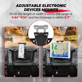 Kemimoto '20-'24 Polaris RZR Pro XP/XP 4 Electronic Device Mounts