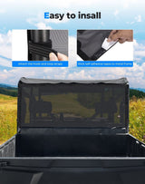 Kemimoto '20-'24 Tracker 800SX & Crew Rear Window Net
